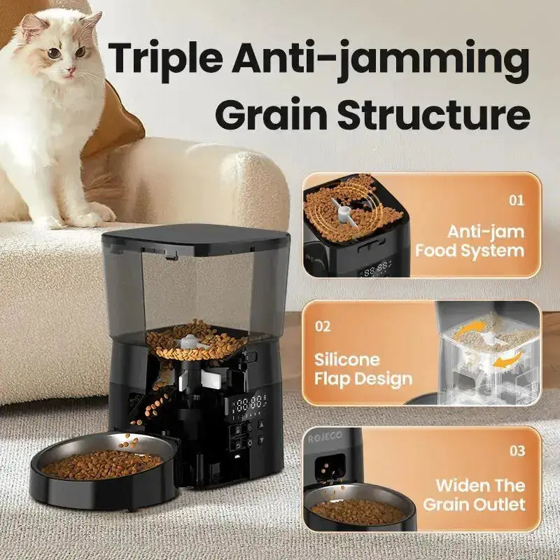 Automatic Pet Feeder for Dogs and Cats