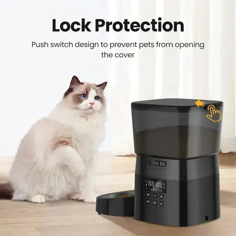 Automatic Pet Feeder for Dogs and Cats